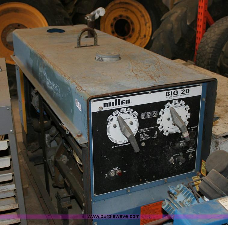 image for item 6412 Miller Big 20 DC welder generator