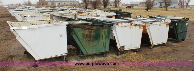 image for item 6414 (5) 2.5 cu.yd. dumpsters