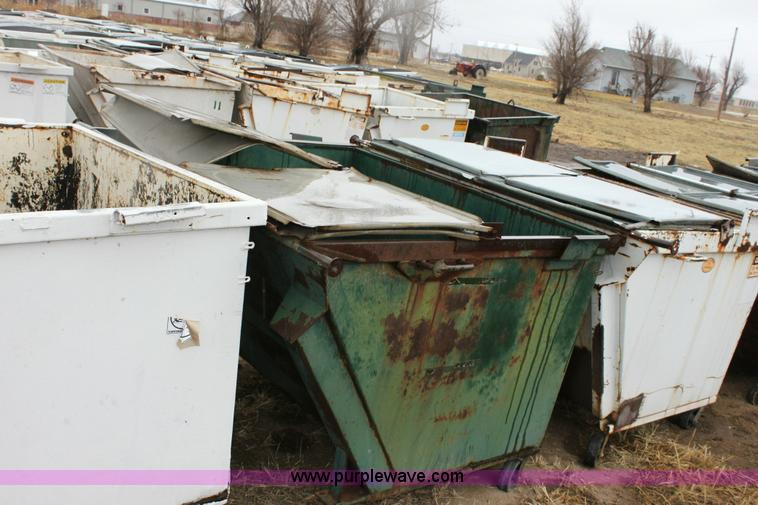 image for item 6414 (5) 2.5 cu.yd. dumpsters