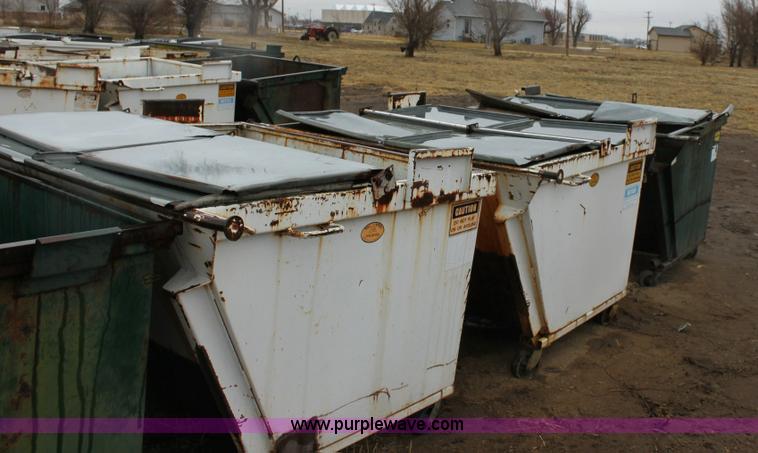 image for item 6414 (5) 2.5 cu.yd. dumpsters