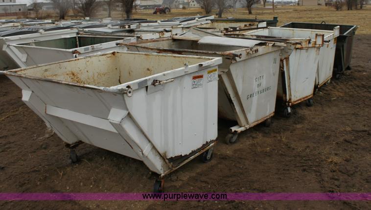 image for item 6415 (5) 2.5 cu.yd. dumpsters