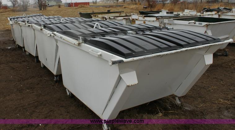 image for item 6417 (5) 3 cu.yd. dumpsters