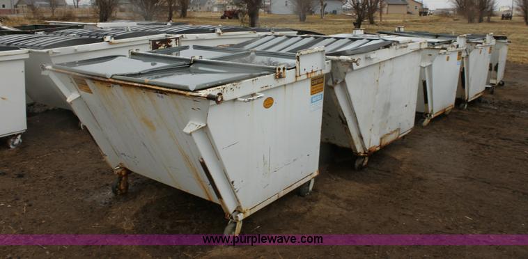 image for item 6418 (3) 2.5 cu.yd. dumpsters