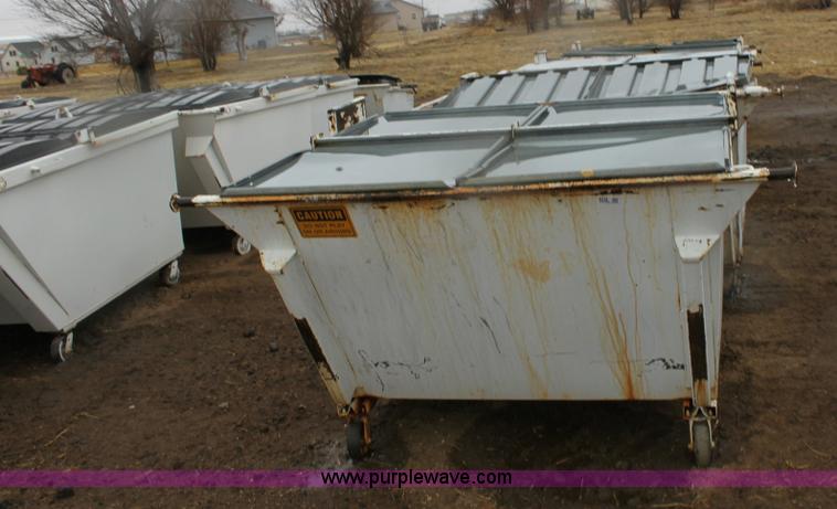 image for item 6418 (3) 2.5 cu.yd. dumpsters