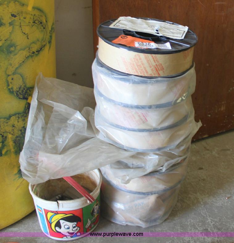 image for item 6536 (8) rolls flux care welding wire