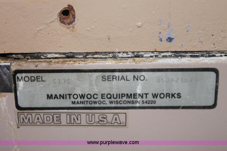 image for item 6537 Manitowec C170 ice machine