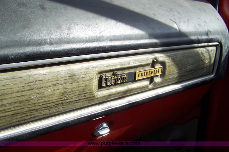 image for item 7286 1973 Chevrolet Custom 30 long bed pickup truck