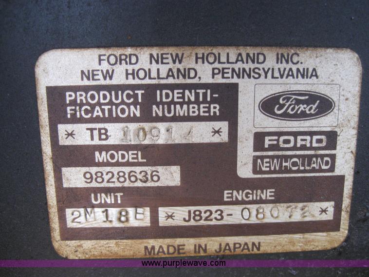 image for item 8510 Ford CM274 mower