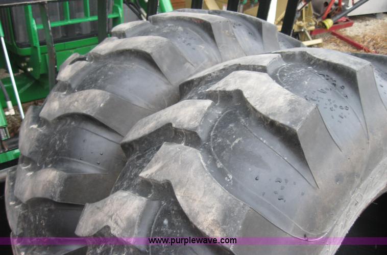 image for item 8511 (2) Goodyear heavy duty 16.9-24 tires