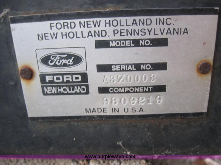 image for item 8512 Ford-NH bagger for Ford CM274 mower