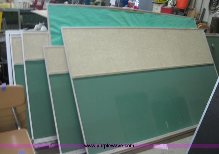 image for item 8515 (9) chalkboards / bulletin boards