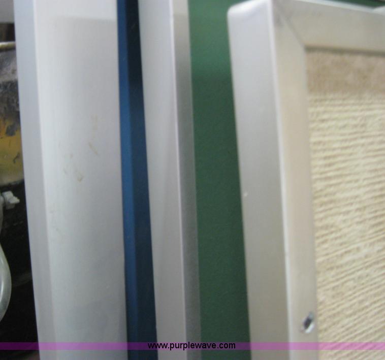 image for item 8515 (9) chalkboards / bulletin boards