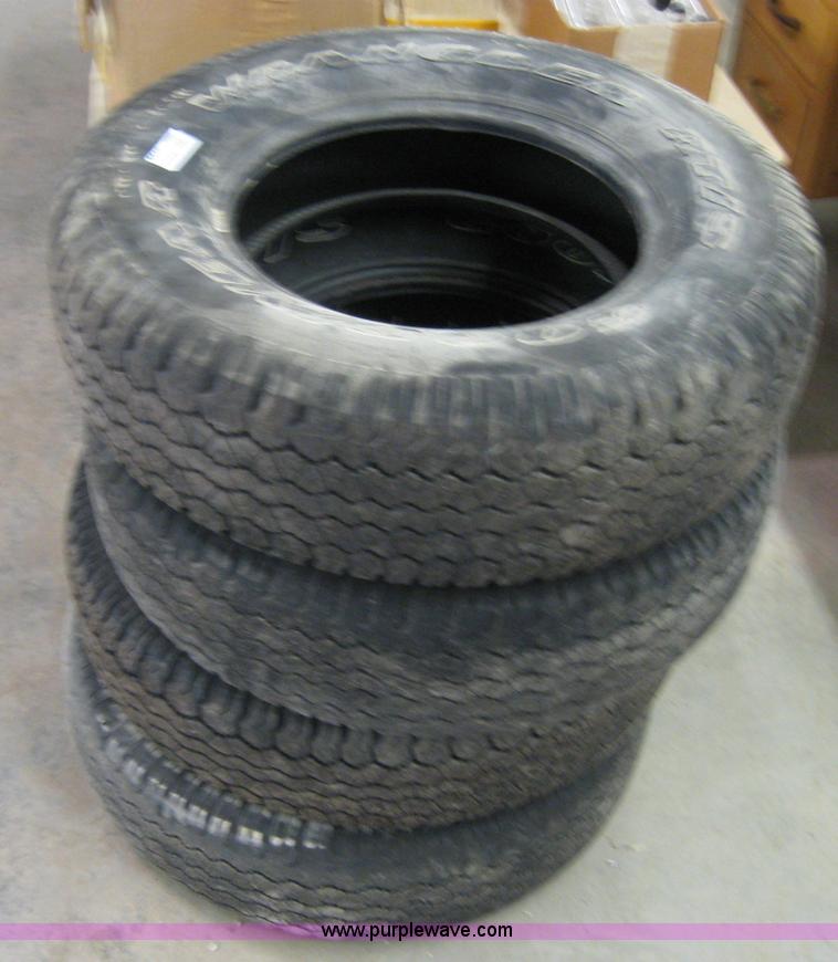 image for item 8516 (4) P225/75R15 tires