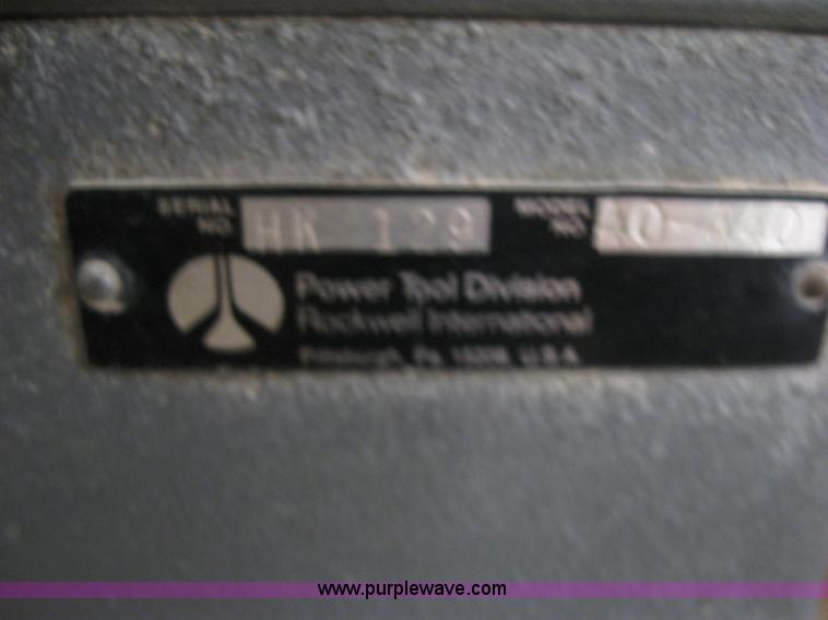 image for item 8522 Rockwell 40-440 jigsaw