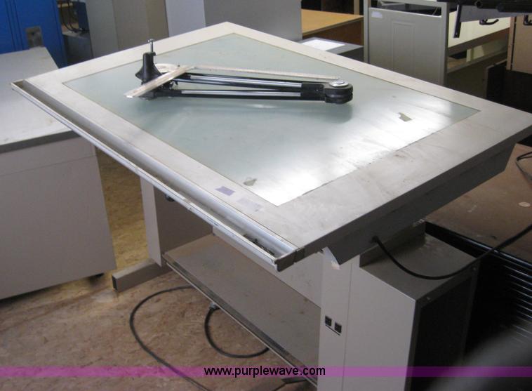 image for item 8523 Drafting table and desk