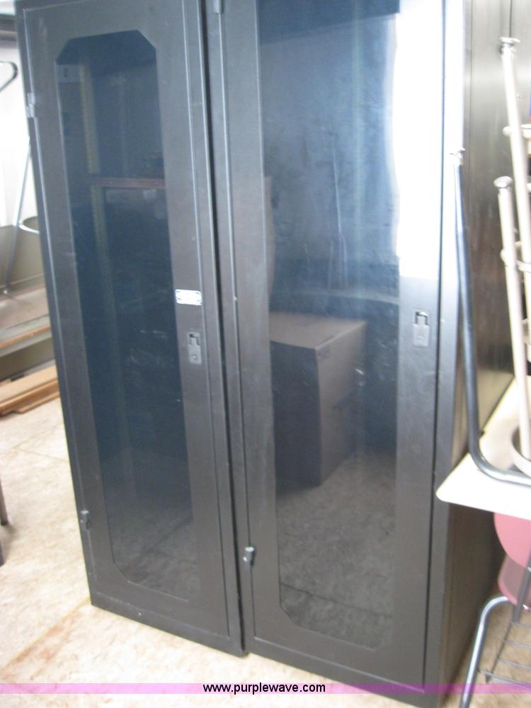 image for item 8524 (4) Hubbell server cabinets