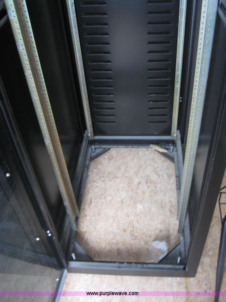image for item 8524 (4) Hubbell server cabinets