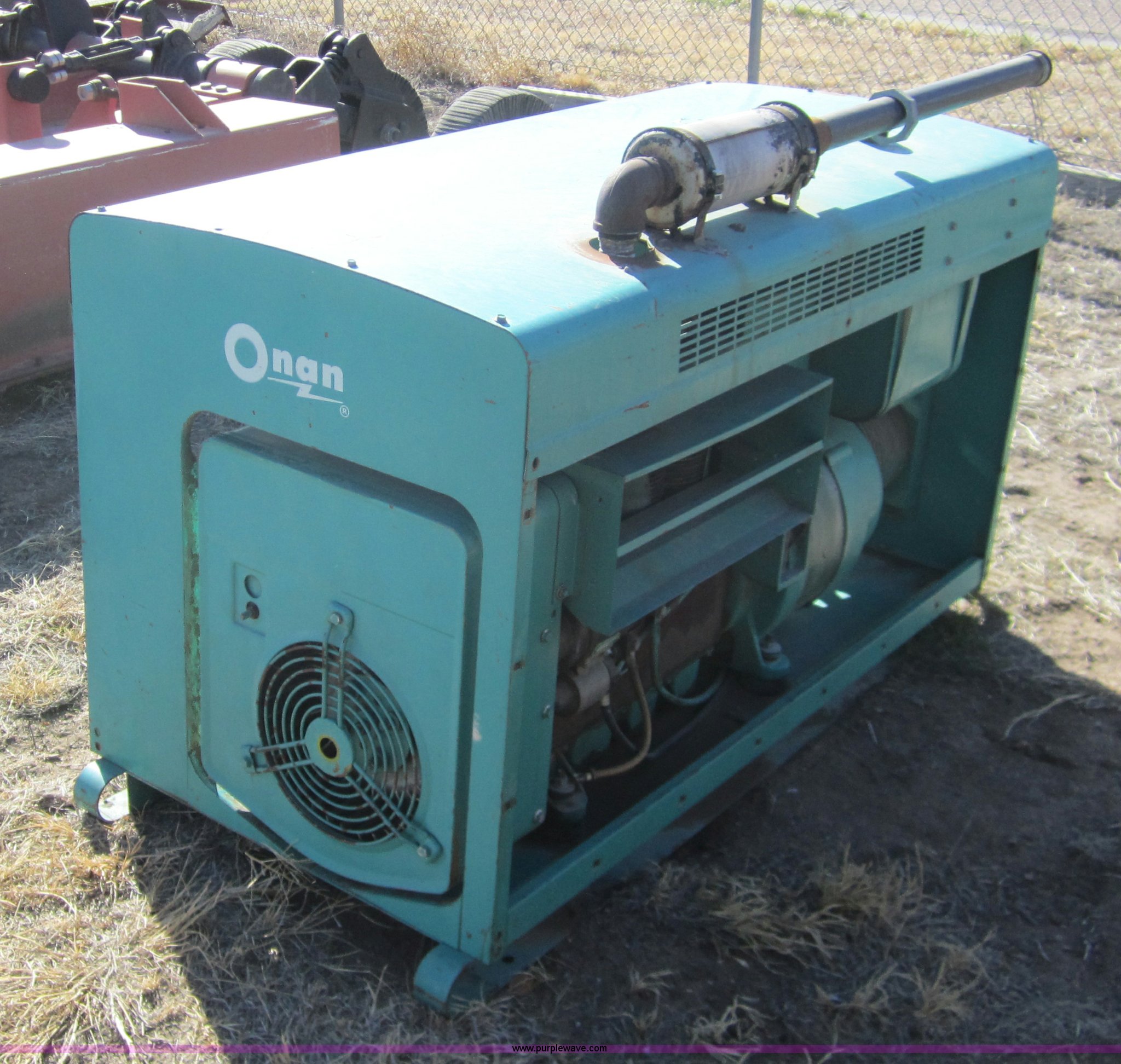 Onan natural gas generator in Sublette, KS Item 3035 sold Purple Wave