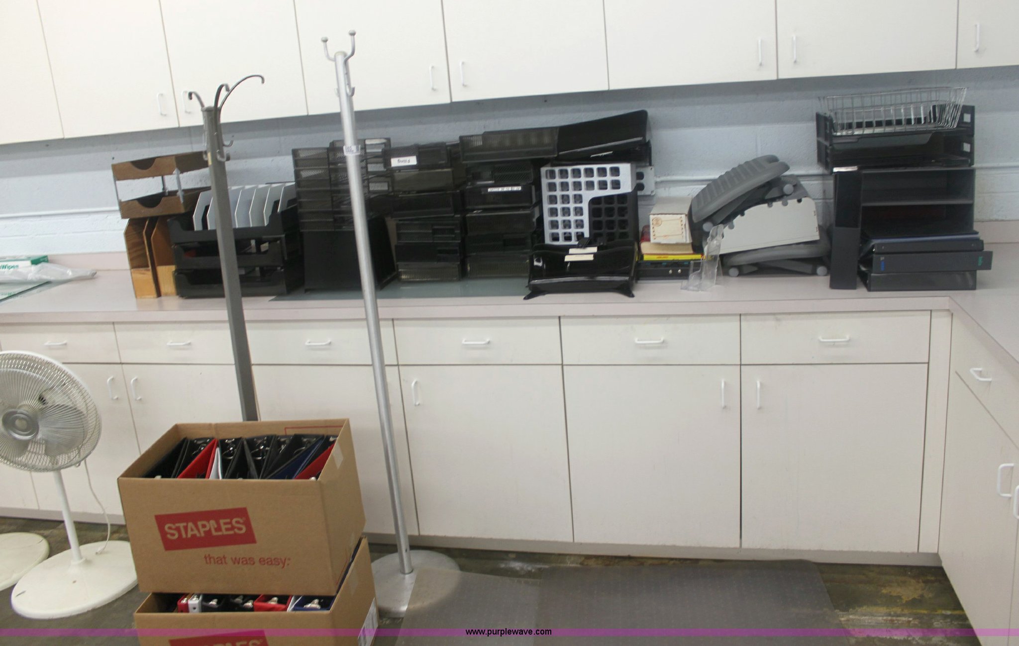 Assorted office supplies in Wichita, KS Item 6085 sold Purple Wave