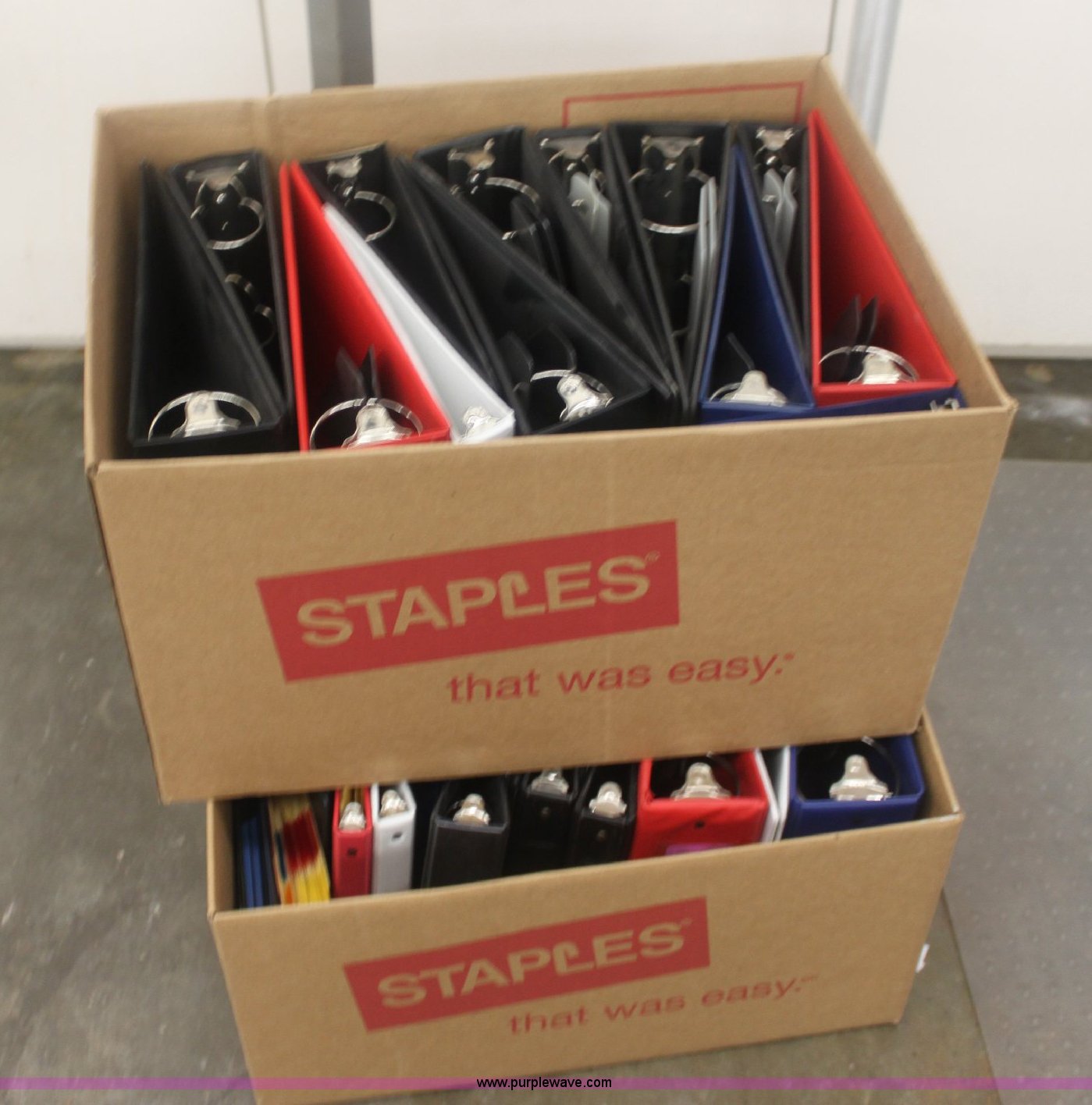 Assorted office supplies in Wichita, KS Item 6085 sold Purple Wave