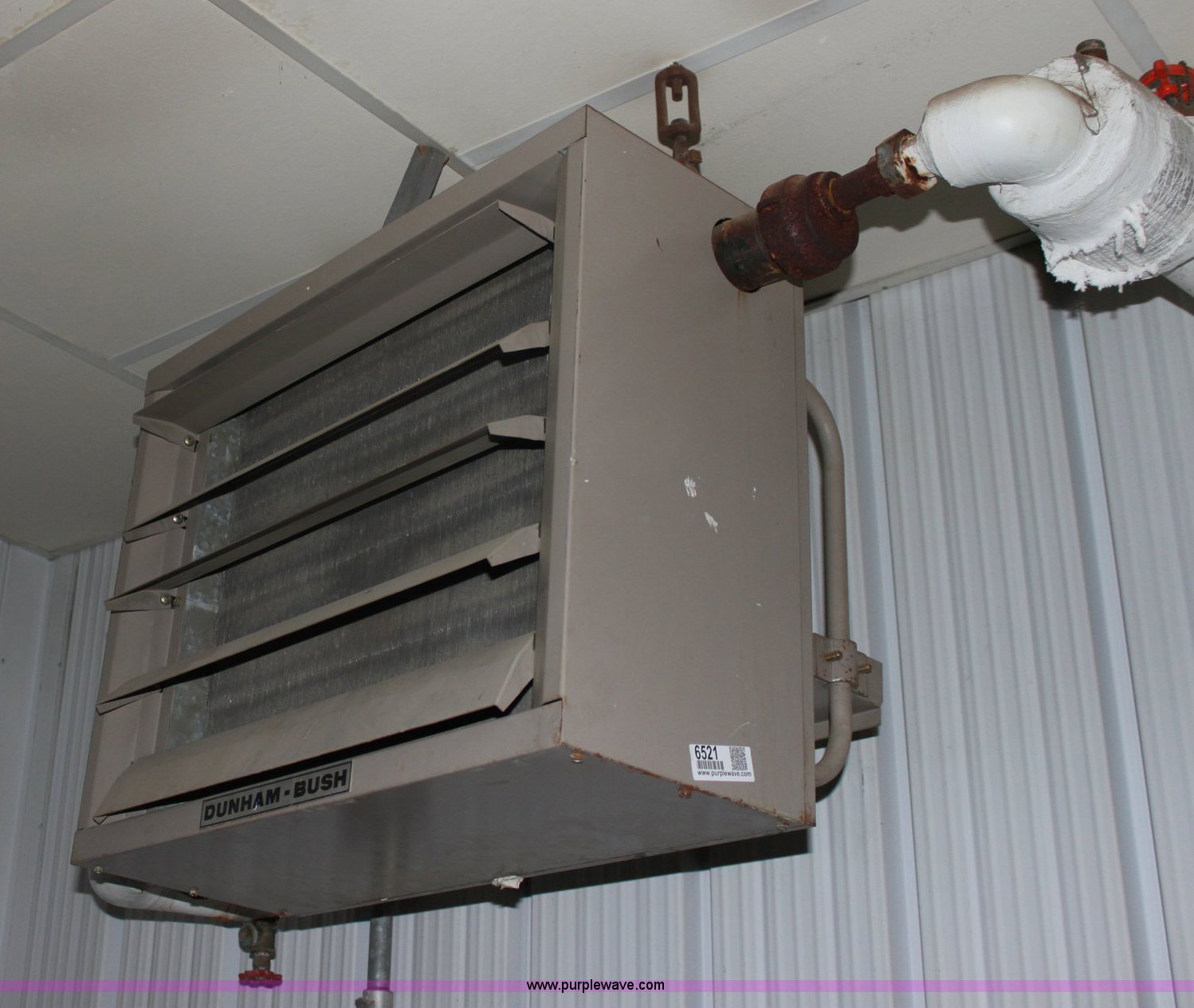 Dunham-Bush shop heater in Wichita, KS | Item 6521 sold | Purple Wave