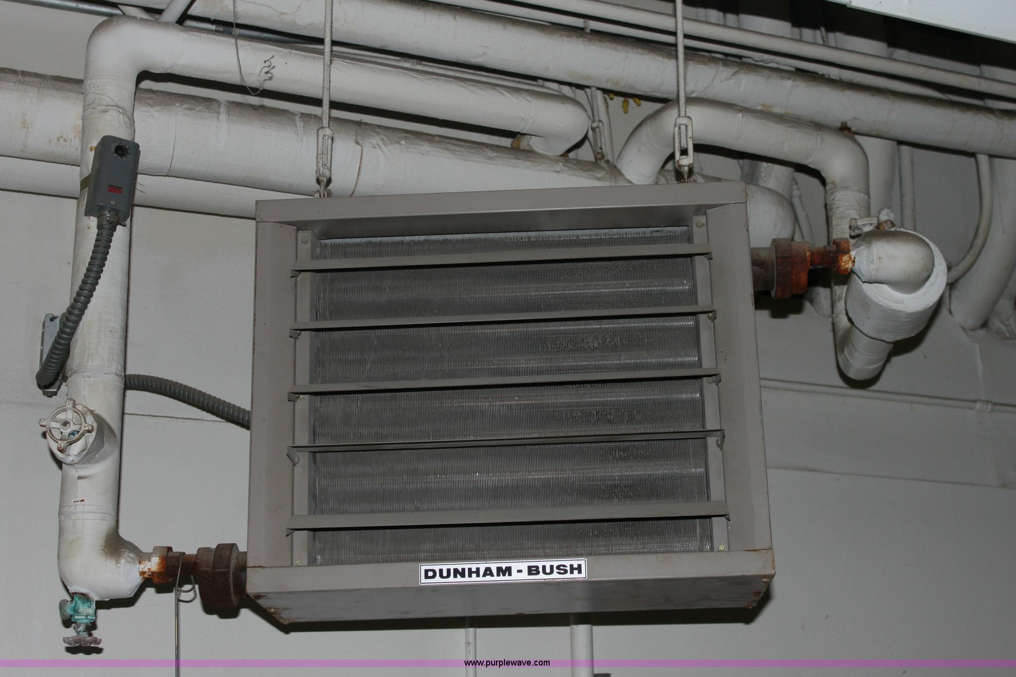 Dunham-Bush shop heater in Wichita, KS | Item 6522 sold | Purple Wave