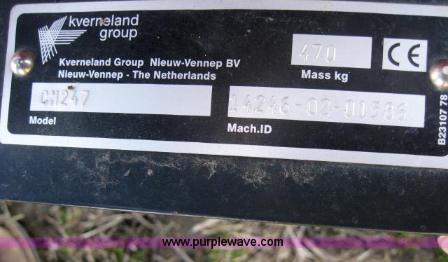 image for item 5943 Kverneland Group CM247 disk mower