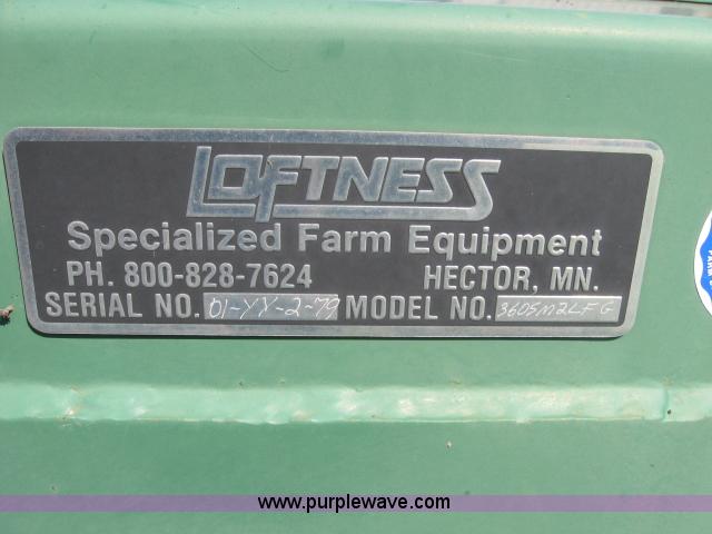 image for item 5945 Loftness Specialized Farm equipment shredder