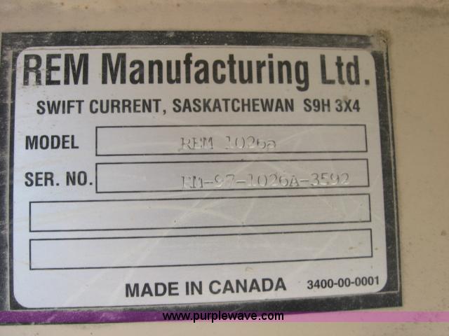 image for item 5946 Rem 1026A grain vac