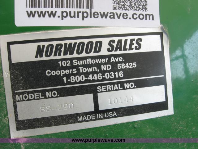 image for item 5950 Norwood 290 seed shuttle/tender