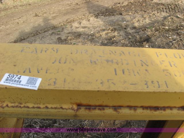 image for item 5974 O'Connell Farm drainage plow