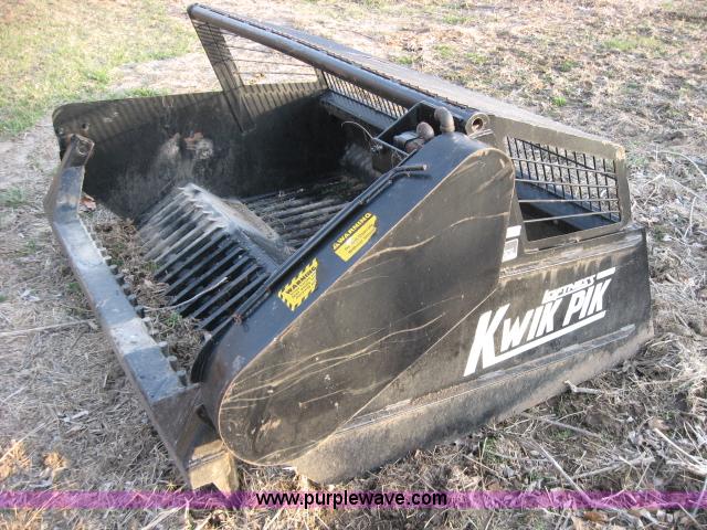 image for item 5982 Loftness Specialized Farm Equipment Kwik Pik rock picker