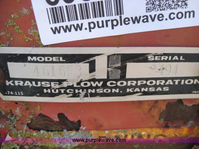 image for item 5983 Krause 4616-F3 row crop cultivator
