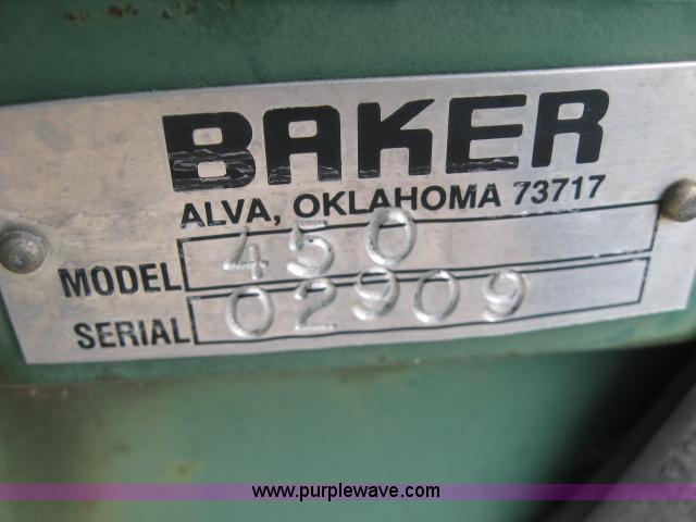 image for item 5989 Baker 450 chisel plow
