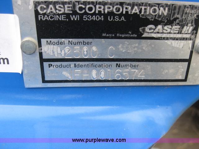 image for item 5990 Case/DMI 2500C deep tillage tipper/sub soiler