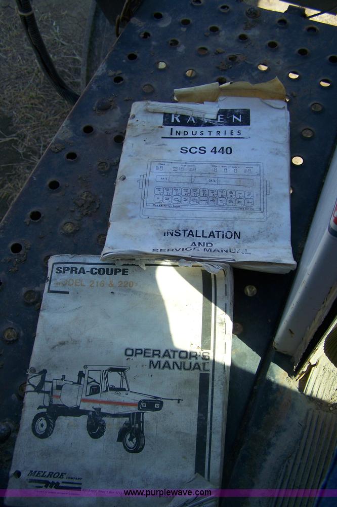 image for item 7331 1986 SpraCoupe 220 self propelled sprayer