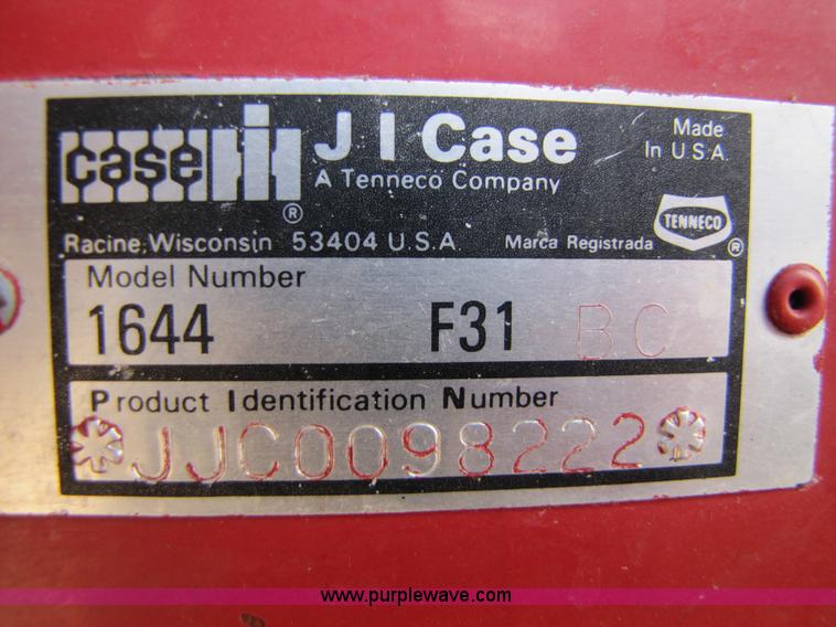 image for item 8727 1994 Case IH 1644 axle-flow combine