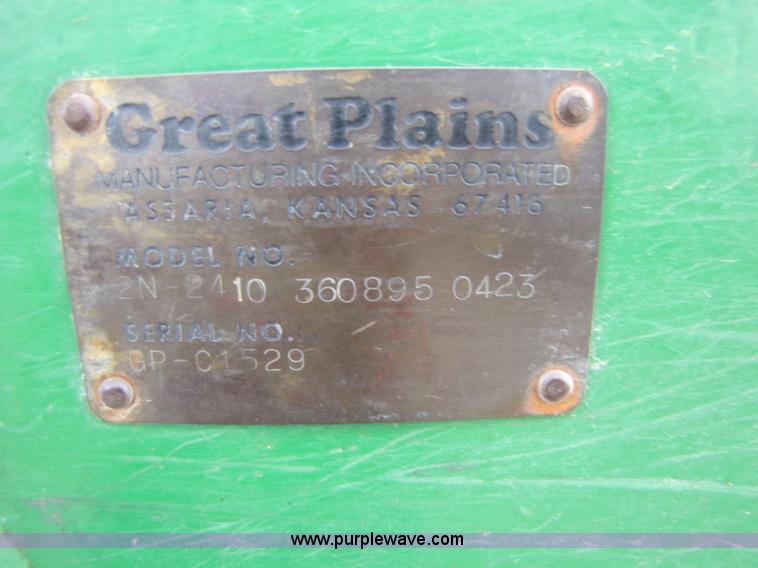 image for item 8728 1995 Great Plains 2N-2410 no-till drill