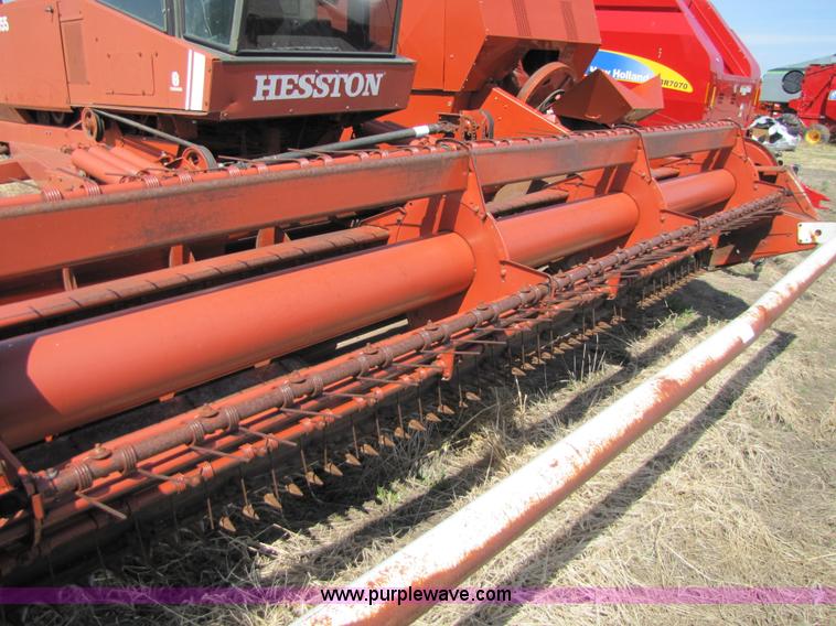 image for item 8744 Hesston 6455 self propelled swather
