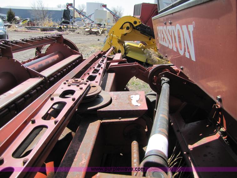image for item 8744 Hesston 6455 self propelled swather