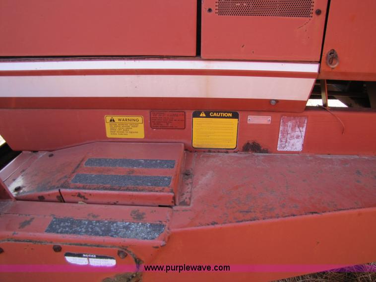 image for item 8744 Hesston 6455 self propelled swather