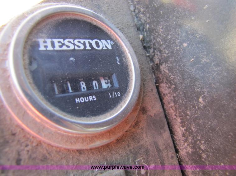 image for item 8744 Hesston 6455 self propelled swather