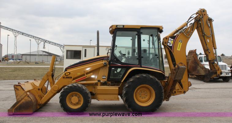 image for item 4817 2005 Caterpillar 420D backhoe/loader
