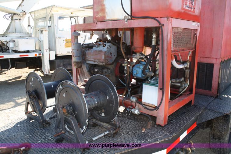 image for item 4929 Hotsy 9248 LP hot water pressure washer on trailer