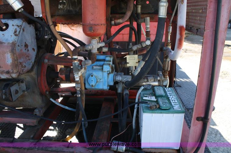 image for item 4929 Hotsy 9248 LP hot water pressure washer on trailer