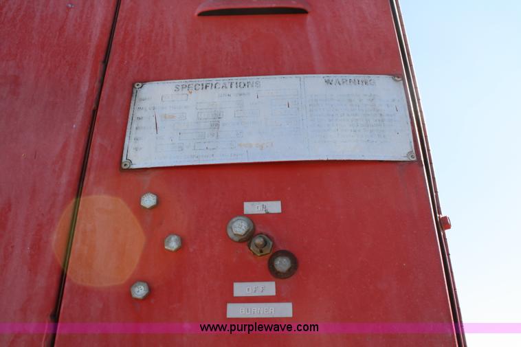 image for item 4929 Hotsy 9248 LP hot water pressure washer on trailer