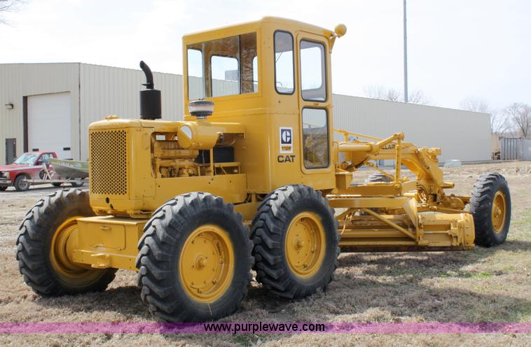 image for item 5014 1974 Caterpillar 112F motor grader