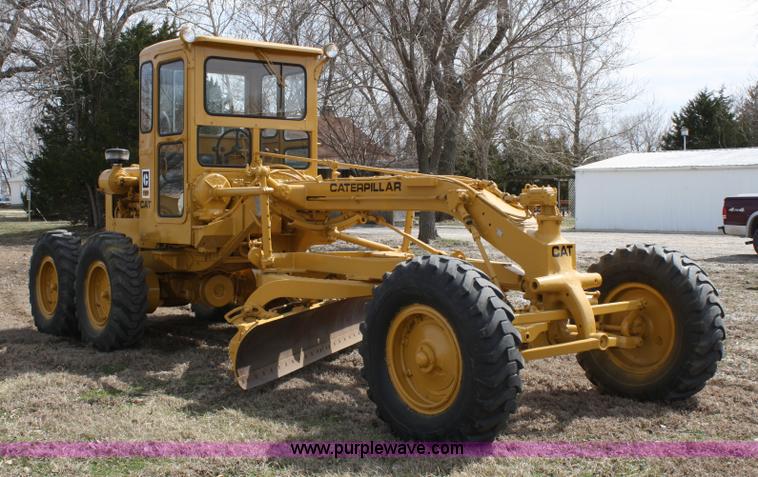 image for item 5014 1974 Caterpillar 112F motor grader