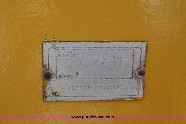 image for item 5014 1974 Caterpillar 112F motor grader