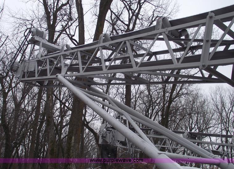 image for item 5494 Peerless 66' belt conveyor radial stacker